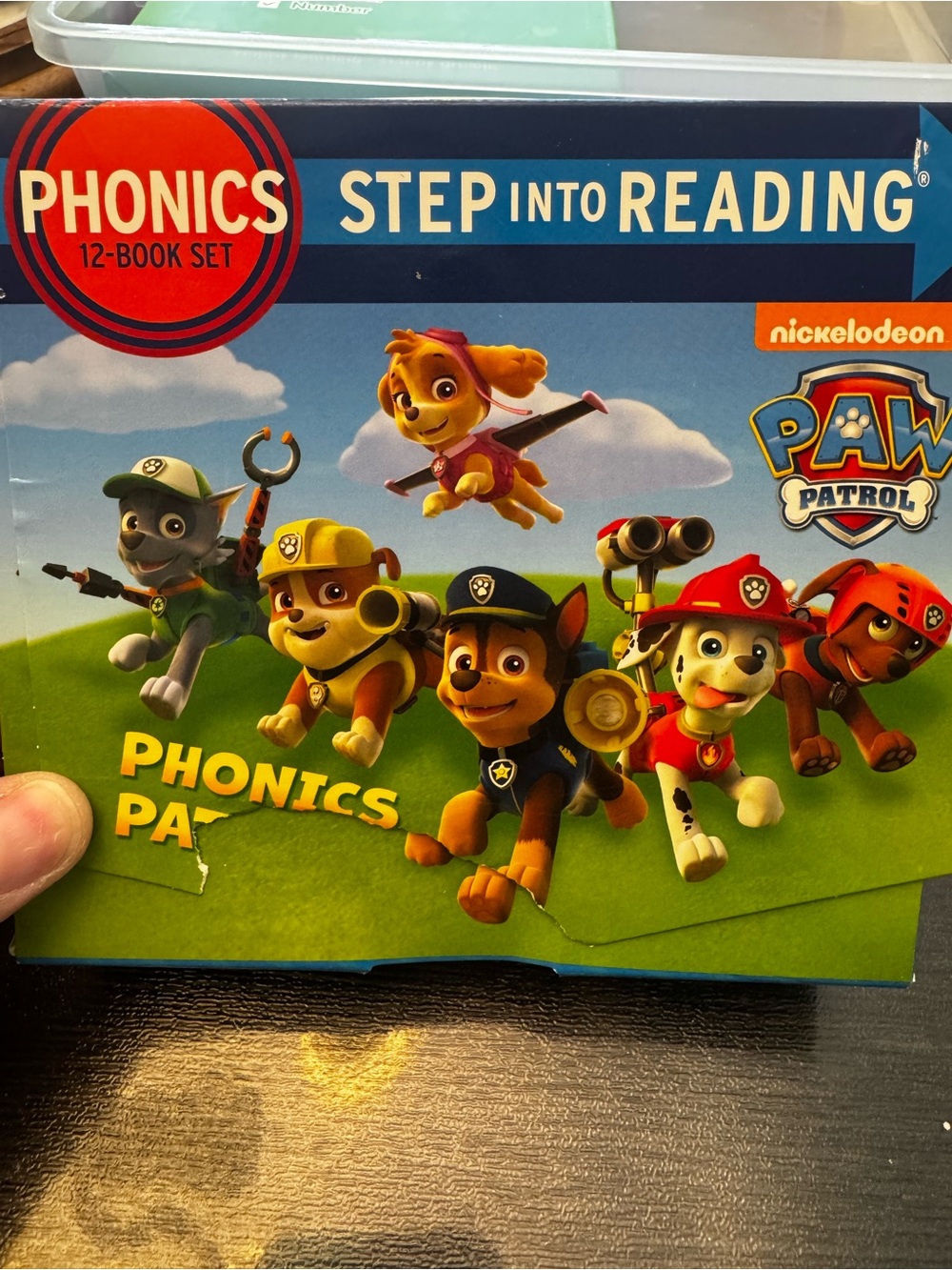 Step Into Reading Phonics 12-Book Set - Paw Patrol Box Set